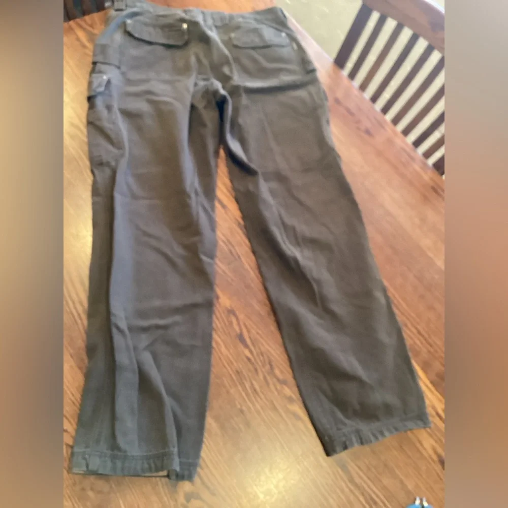 Duluth Trading Co Dark Brown Cargo Pants - Picture 2 of 4